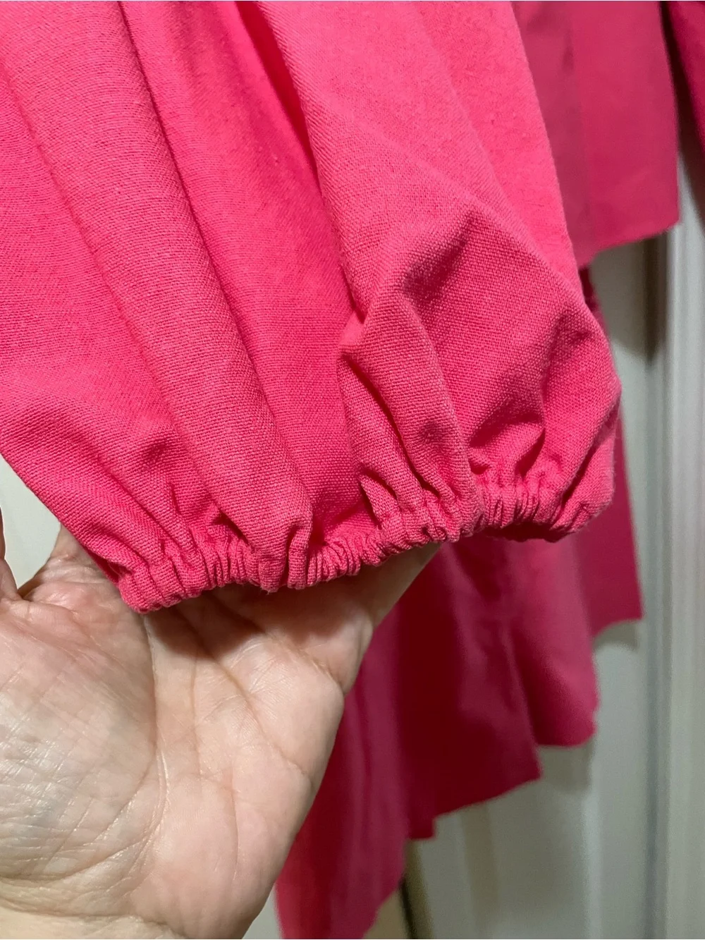 Commense Hot Pink Button-Up Shirt & High-Rise Shorts Set - Picture 3 of 8